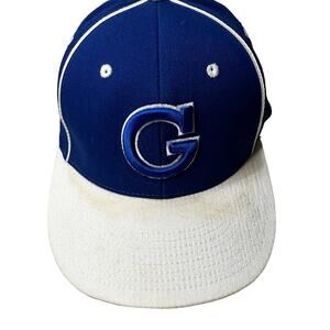 Pacific Headgear Georgetown Fitted Baseball Hat 9D4 D. Series Size 7 3/8-8